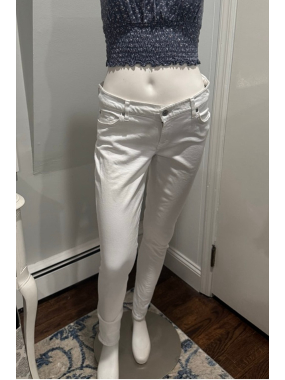 7 For All Mankind | Women’s Skinny Jeans | White | Size 29